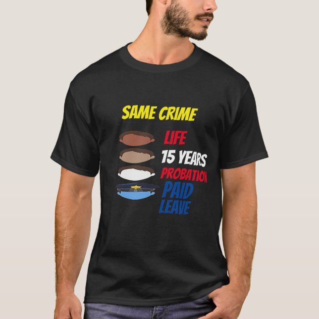 Camiseta mesmo crime (Frente)