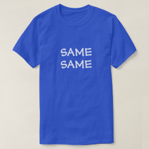 CAMISETA MESMO, MAS DIFERENTE