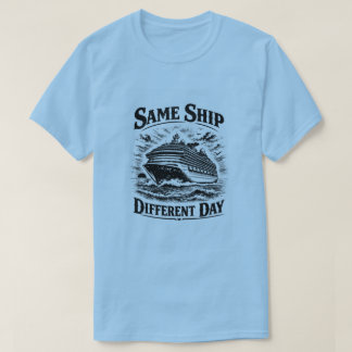 Camiseta Mesmo Navio Dia Diferente