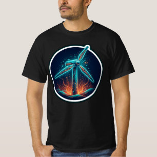 Camiseta Mesmo Vento Só que um Ventilador Maior Energia Eól