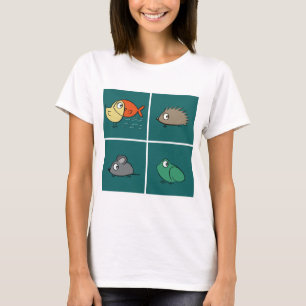Camiseta Mesmos olhos, formas diferentes