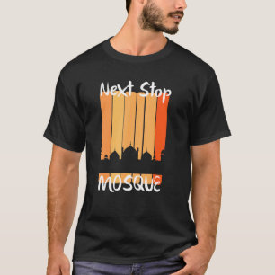 Camiseta Mesquita Muçulmana Islâmica - Gráficos Retroativos
