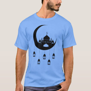 Camiseta Mesquita na lua crescente Fanous Ramadan