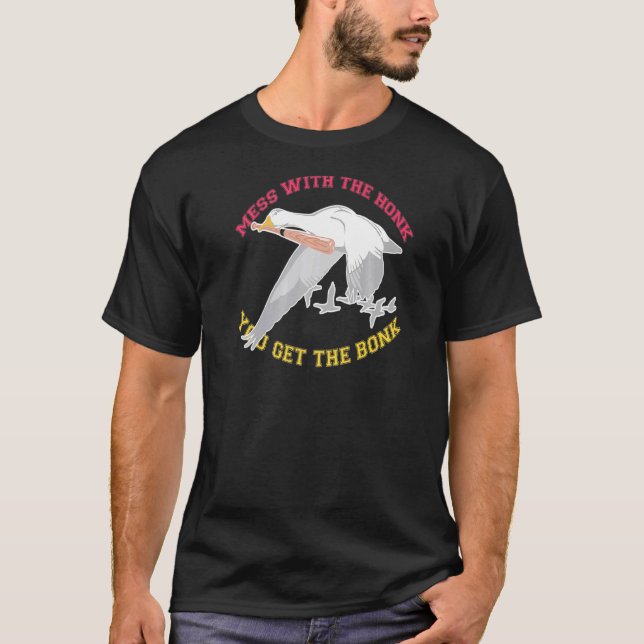Camiseta Mess Com A Honra, Você Pega O Bonk 1 (Frente)