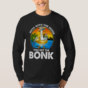 Camiseta Mess Com A Honra Você Vai Pegar O Verão Do Pato Bo