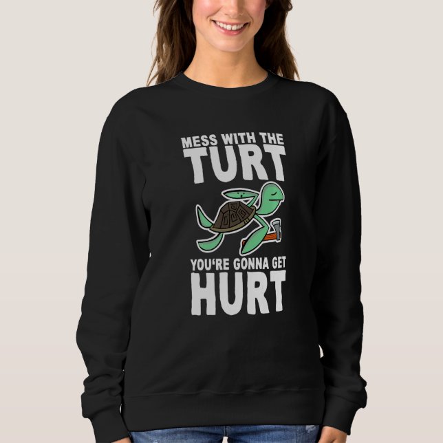 Camiseta Mess com a Turt que você vai se machucar (Frente)