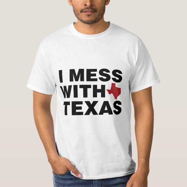 Camiseta Mess com o Texas (Frente)