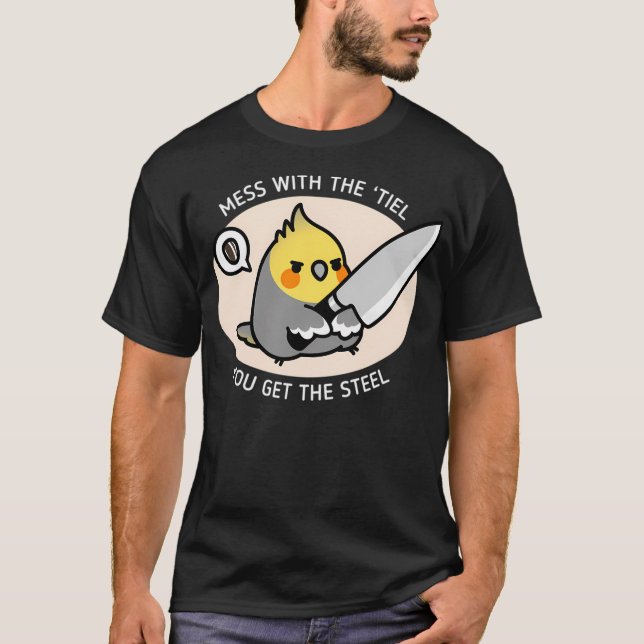 Camiseta Mess Com 'Tiel Você Tem O Aço (Frente)