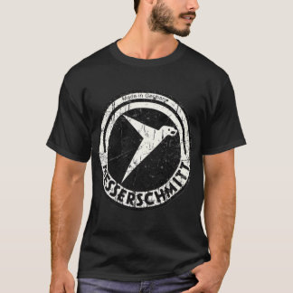 Camiseta Messerschmitt WW2 Empresa de Aeronaves Vintage ale