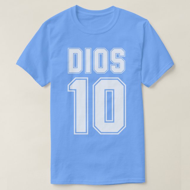 Camiseta Messi DIOS (Frente do Design)
