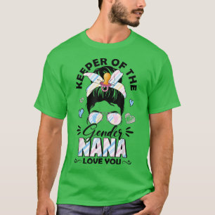 Camiseta Messy Bun Keeper Do Gênero Que Nana Te Ama.