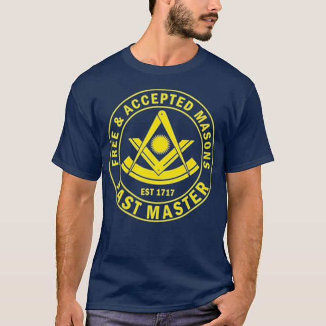 Camiseta Mestra Masônica F AM Compass Quadrado (Frente)