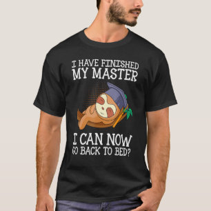 Camiseta Mestrado 2023 posso voltar para a cama Mestre 202