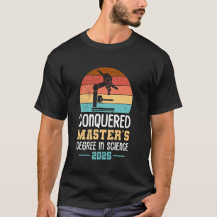 Camiseta Mestrado CONQUISTADO MESTRADO 2025