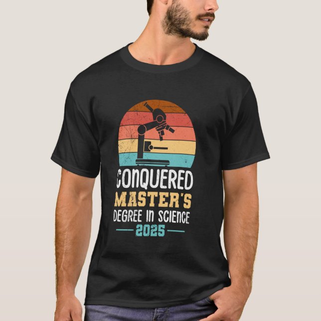 Camiseta Mestrado CONQUISTADO MESTRADO 2025 (Frente)