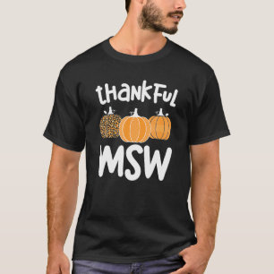 Camiseta Mestrado em Ação de Graças do MSW, Mestre do Traba