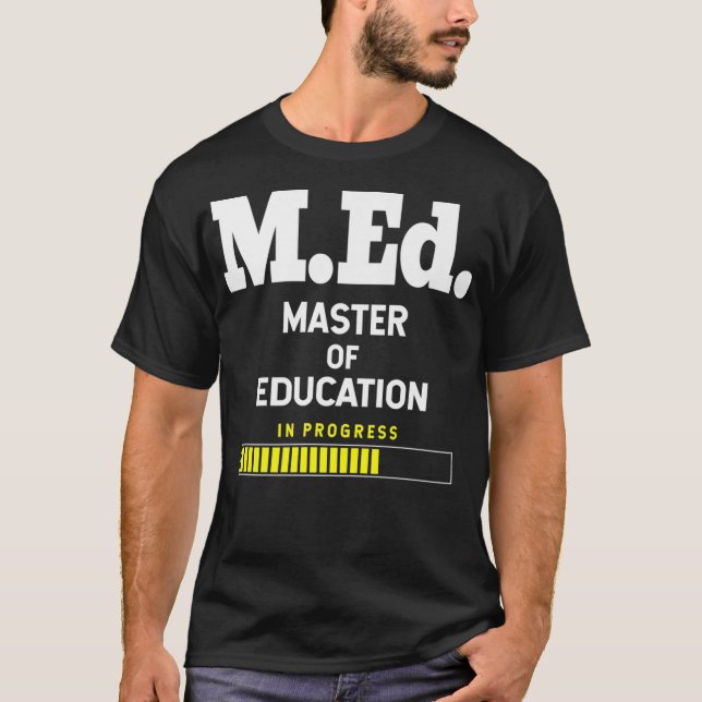Camiseta Mestrado em Ensino Mestrado em MEd Premium (Frente)