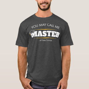 Camiseta Mestrado em Graduação em Ciência da Informação