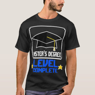 Camiseta Mestrado Graduação Jogo Jogador de Vídeo MSW poste