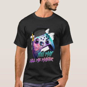 Camiseta Mestrado VOCÊ PODE ME CHAMAR DE MESTRE Divertido G