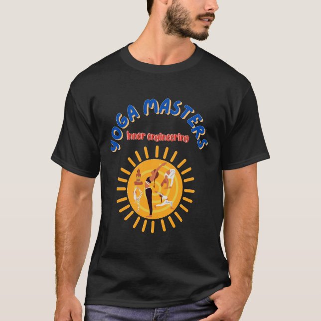 Camiseta Mestrados de ioga (Frente)