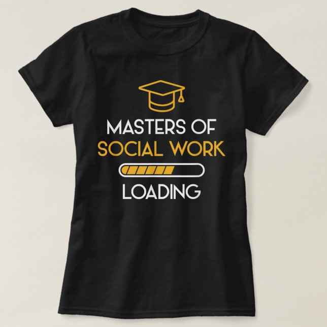Camiseta Mestrados Do Trabalho Social Sociedade Futura De G (Frente do Design)