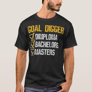 Camiseta Mestrados Engraçados de Digger Funny Graphic Prem