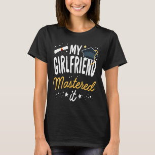 Camiseta Mestrados Graduação Tee Meu Namorada