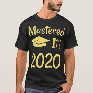 Camiseta MESTRADOS MS Graduação Engraçado Prêmio para Prese