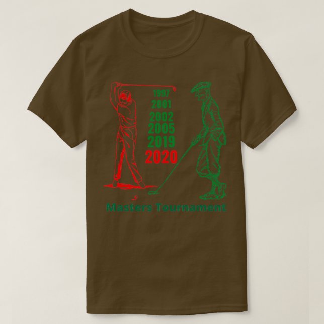 Camiseta Mestrados Tournament augusta (Frente do Design)