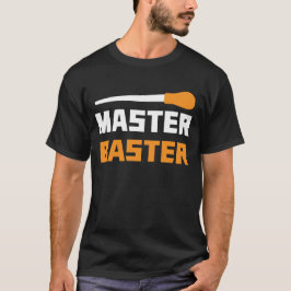 Camiseta Mestre Baster Engraçado Ação de Graças