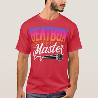 Camiseta Mestre Beatbo Beatboer Mic Percussão Vocal Batida