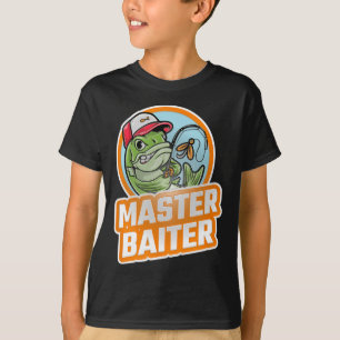 Camiseta Mestre Byiter Vintage Byss Pesca Angler Engraçado