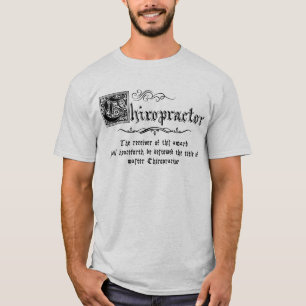 Camiseta Mestre Chiropractor medieval