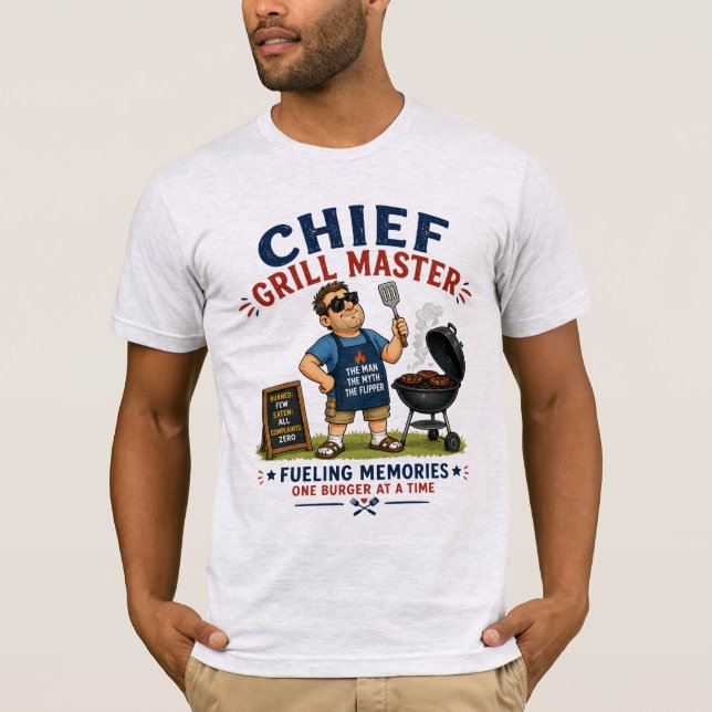 Camiseta Mestre Churrasqueiro (Frente)