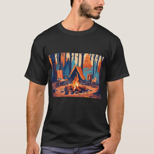 Camiseta Mestre Culinário de Campfire (Frente)