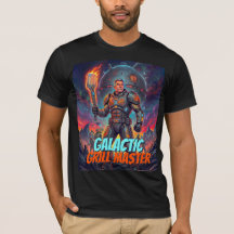 Mestre da Churrasqueira Astronauta Galáctica Humor