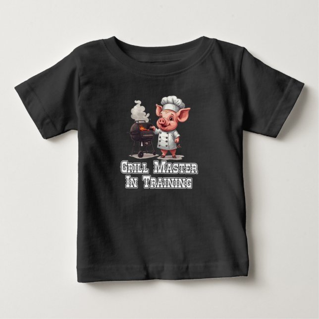 Camiseta Mestre da Churrasqueira em Treinamento  (Frente)