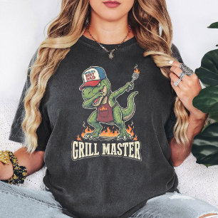 Camiseta Mestre Da Churrasqueira Melhor Pai Do Mundo Bbq