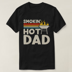 Camiseta Mestre da Churrasqueira Retro: O Crepitar e o Humo