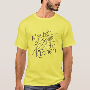 Camiseta mestre da cozinha Groove Culinário