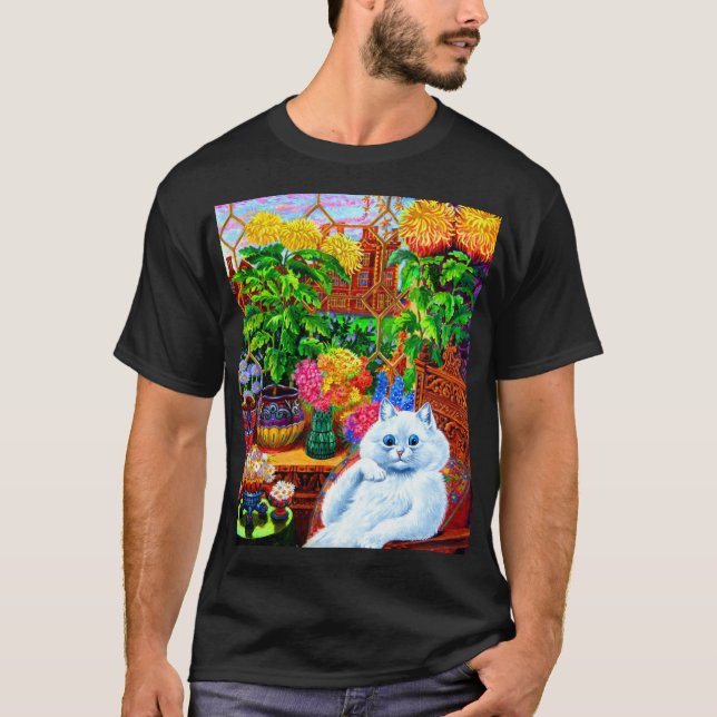 Camiseta Mestre da Faculdade de Gatos (Frente)