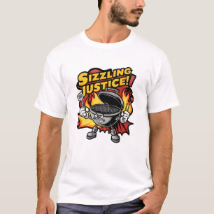 Camiseta Mestre da Grelha Justiça Crepitante