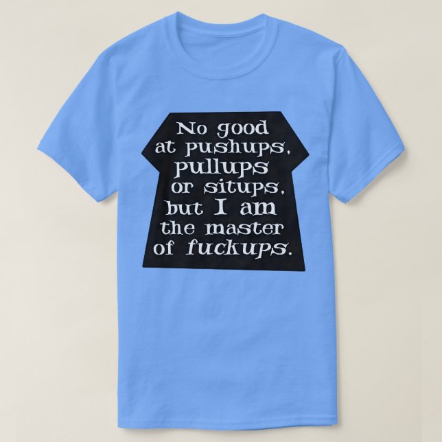 Camiseta Mestre das Ups (Frente do Design)