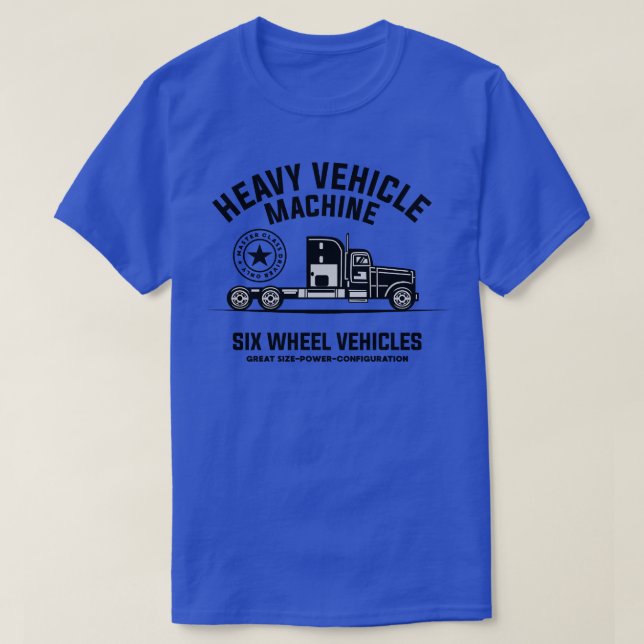 CAMISETA MESTRE DE CAMINHÃO (Frente do Design)