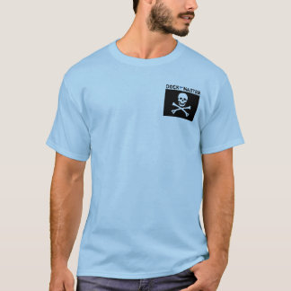 Camiseta Mestre de doca de PMYC - com bandeira de pirata