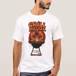 Camiseta Mestre de Grill - Legenda no CHURRASCO