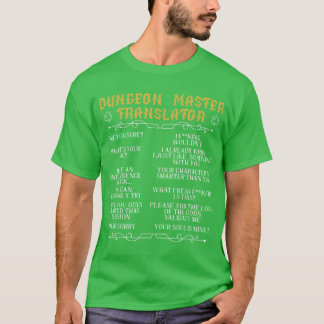 Camiseta Mestre de Jogo de Tabuleiro RPG Gamer Jogos D