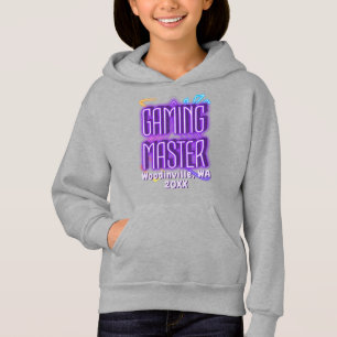 Camiseta Mestre de Jogos Personalizado para Nome da Data da