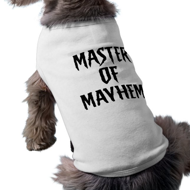 Camiseta Mestre De Mayhem - Pet Tee (Verso)